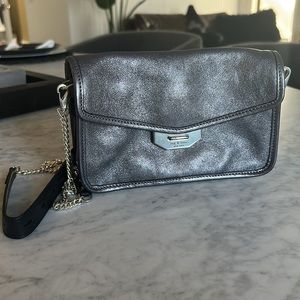 Rag & Bone Metallic Silver Crossbody Bag